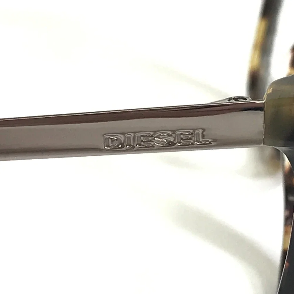 Diesel Eyeglasses Frames DL5116 col.053 Blue Denim Brown Tortoise 53-16-145